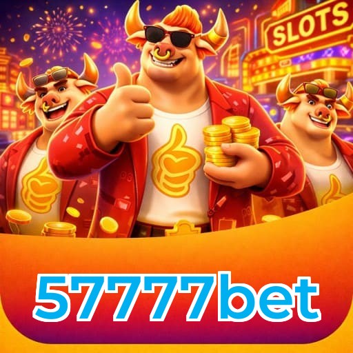 Interface do aplicativo 57777bet mostrando jogos disponíveis no iOS e Android